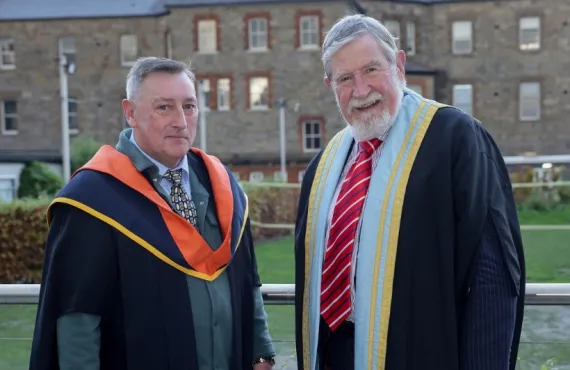 Brian Jennings Awarded at Griffith College Dublin