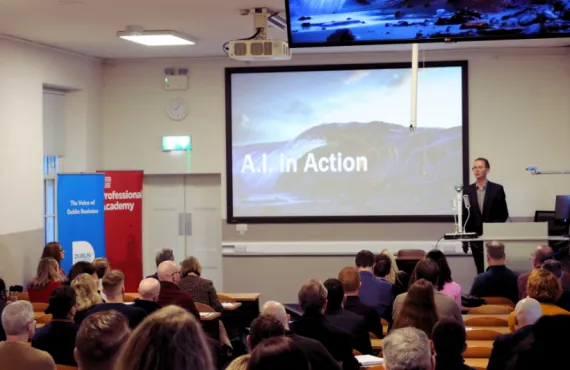 AI in Action: Dublin Chamber’s Masterclass at Griffith College 