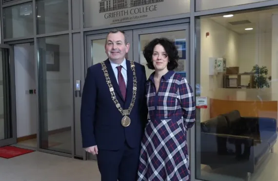 Lord Mayor of Dublin at Griffith College City Centre