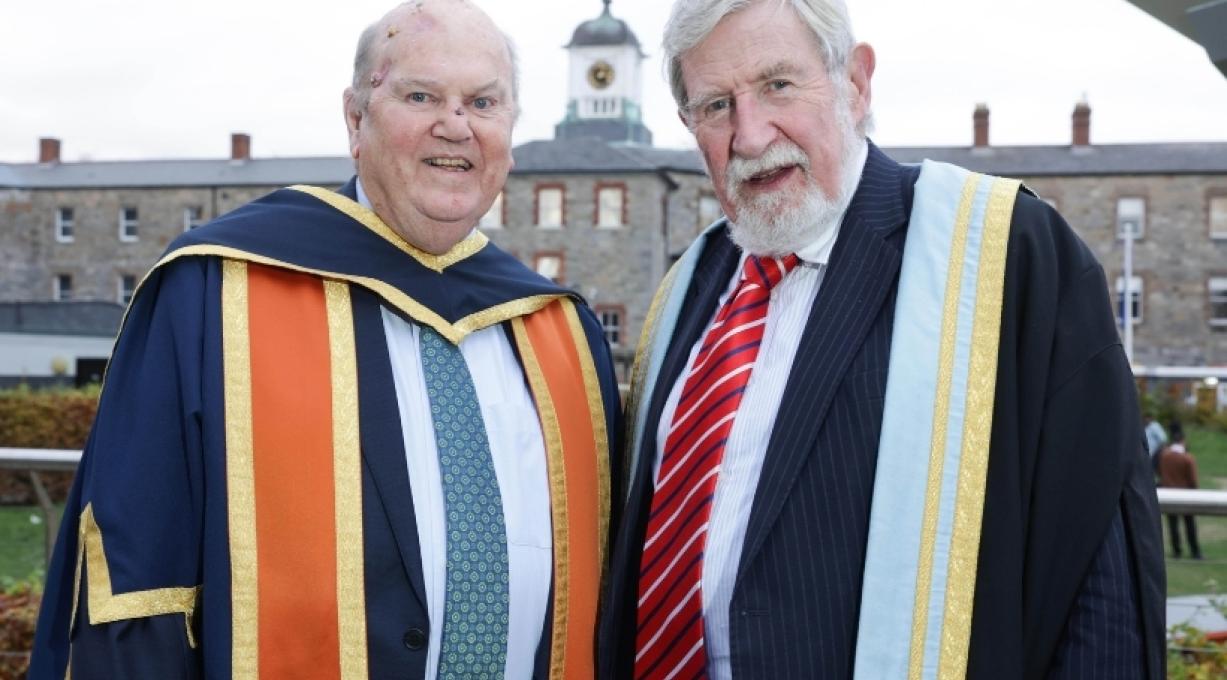 Former Finance Minister Michael Noonan Honored by Griffith College Dublin for Outstanding Public Service and Expert Stewardship